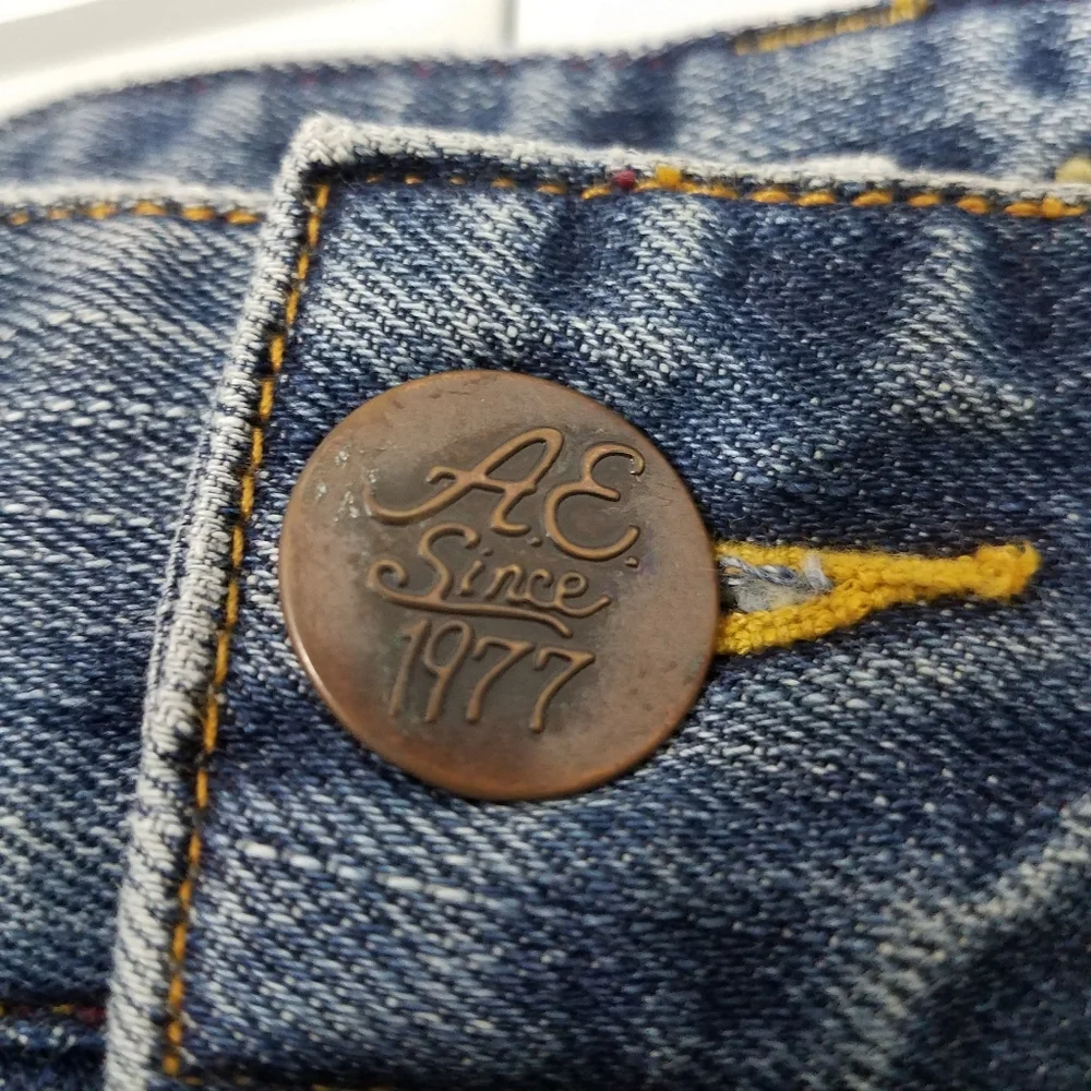 American Eagle 1995 Denim Mini Skirt 4